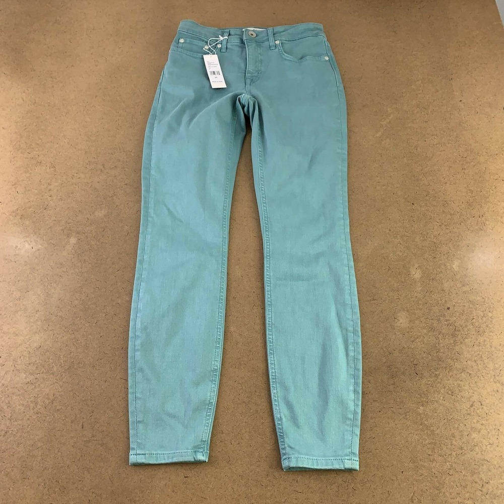 Vineyard Vines Womens Jamie Skinny Jeans Blue Pockets High Rise Denim 25 New